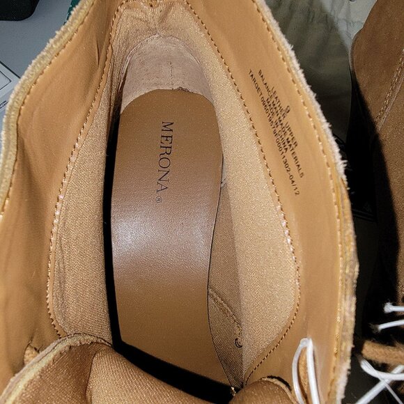 Merona Suede Wedge Heels Size 9 Chestnut *NWT* - Picture 9 of 16